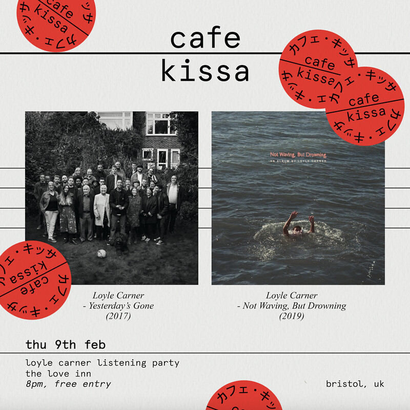 Loyle Carner Listening Party - Cafe Kissa at The Love Inn