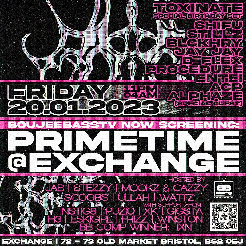 PRIMETIME with BoujeeBassTV at Exchange