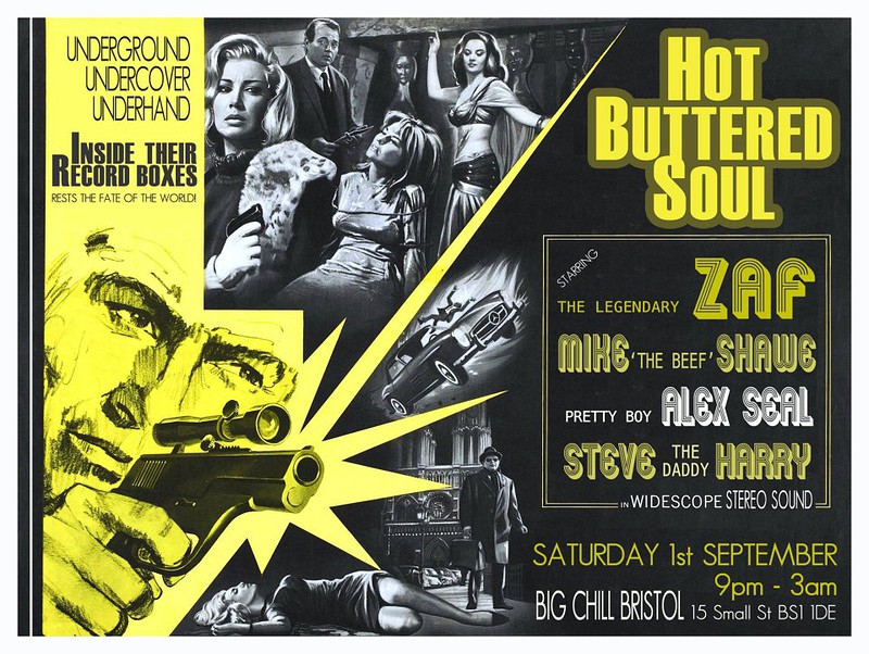 Hot Buttered Soul Birthday Zaf at The Big Chill