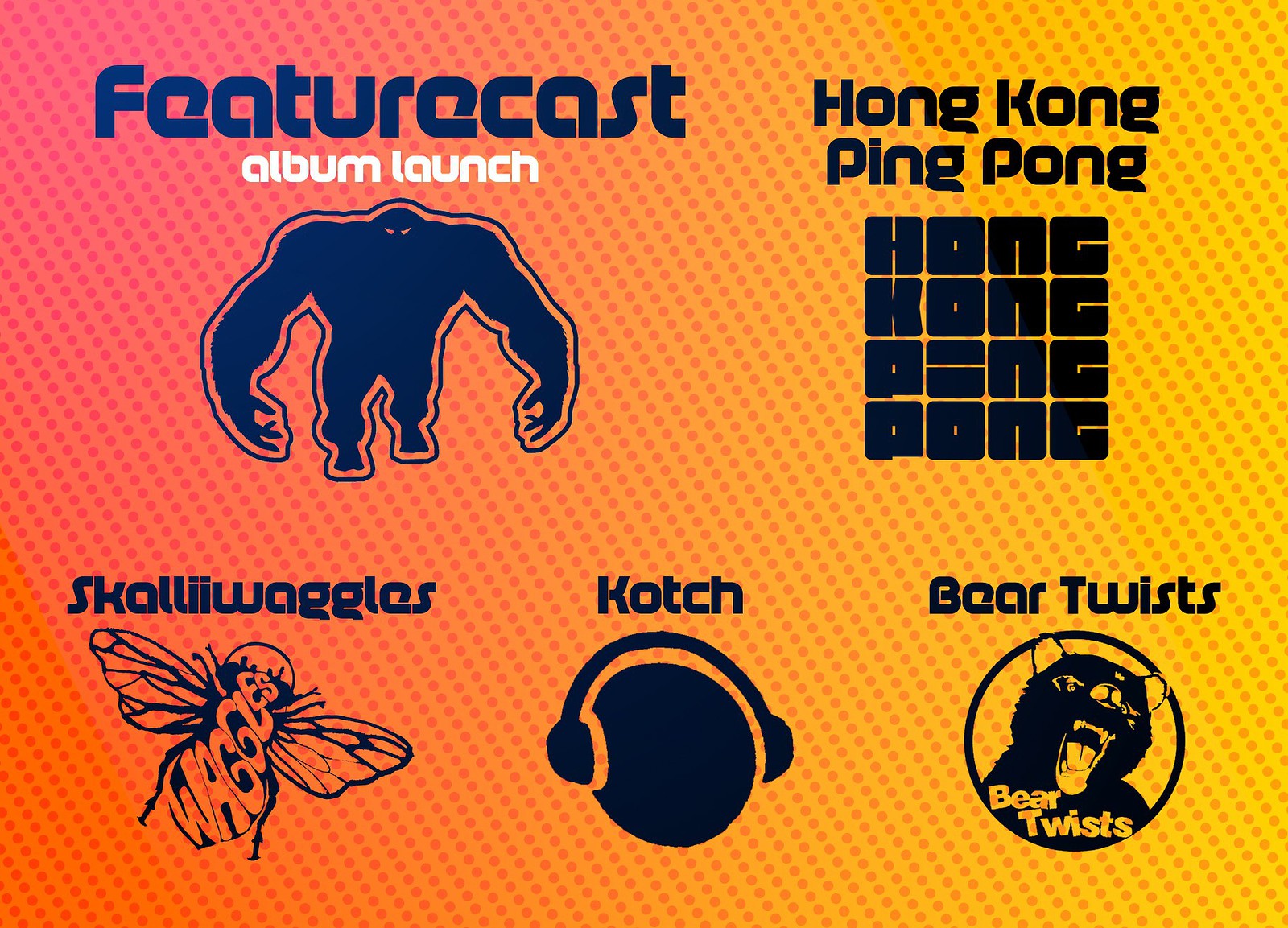 Featurecast Album Launch at The Lanes, Bristol
