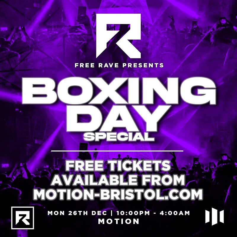 Free Rave - Boxing Day Special at The Marble Factory