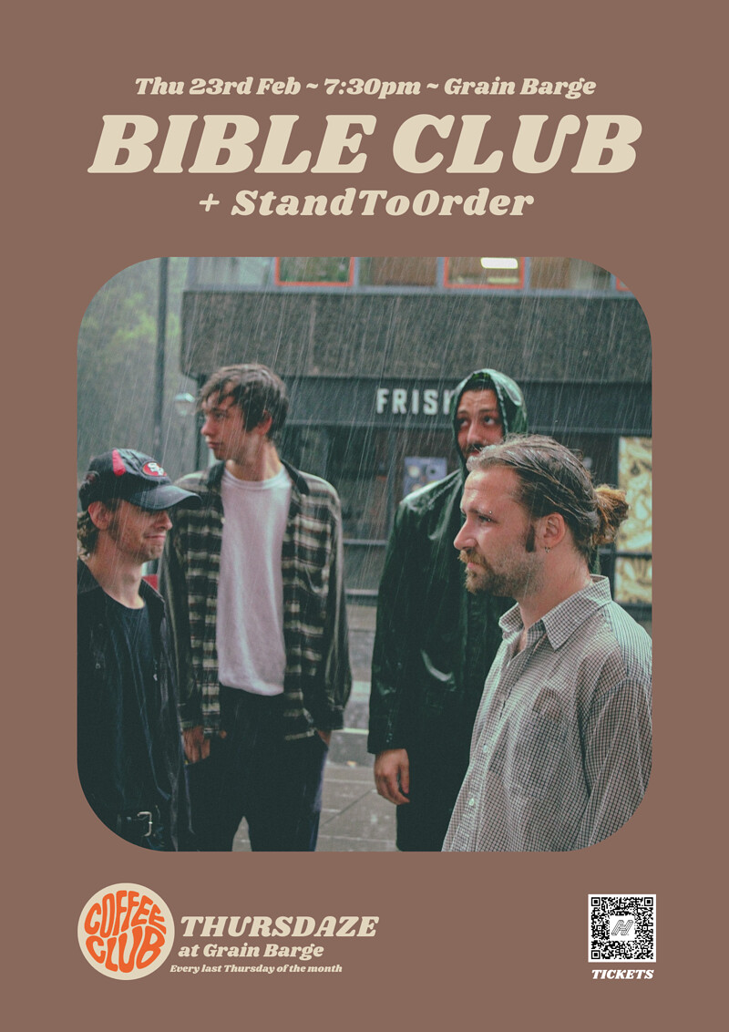Bible Club & StandToOrder at The Grain Barge