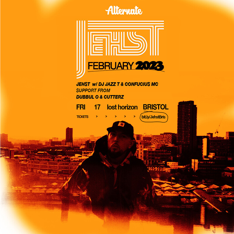 Alternate presents JEHST w. Jazz T, Dubbul O ++ at Lost Horizon