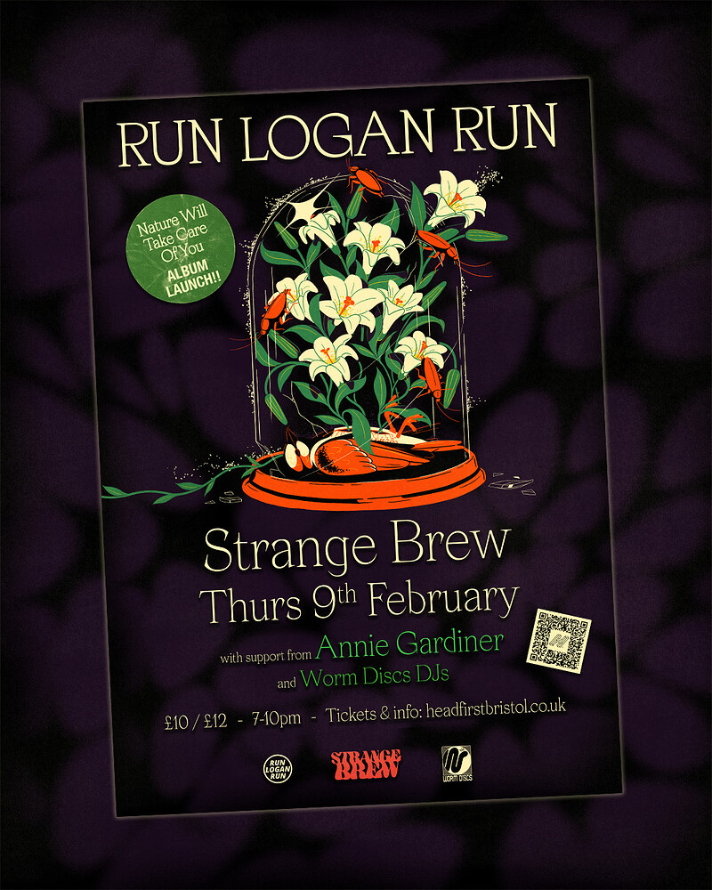 Run Logan Run - BRISTOL ALBUM SHOW at Strange Brew