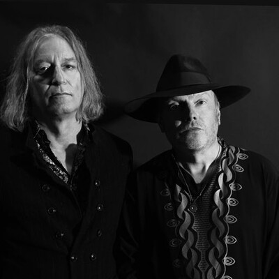 Luke Haines & Peter Buck at Strange Brew