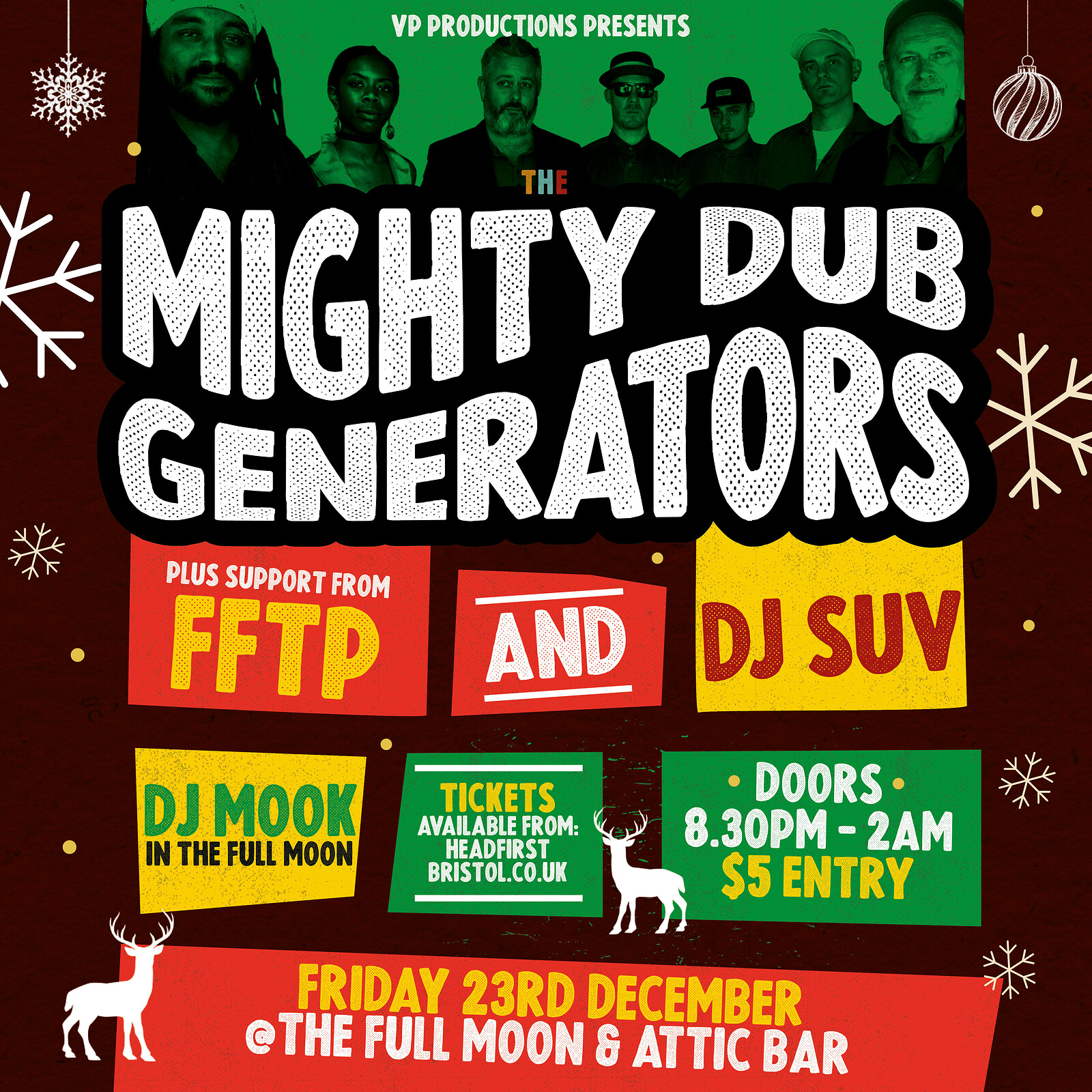 MIGHTY DUB GENERATORS at The Attic Bar