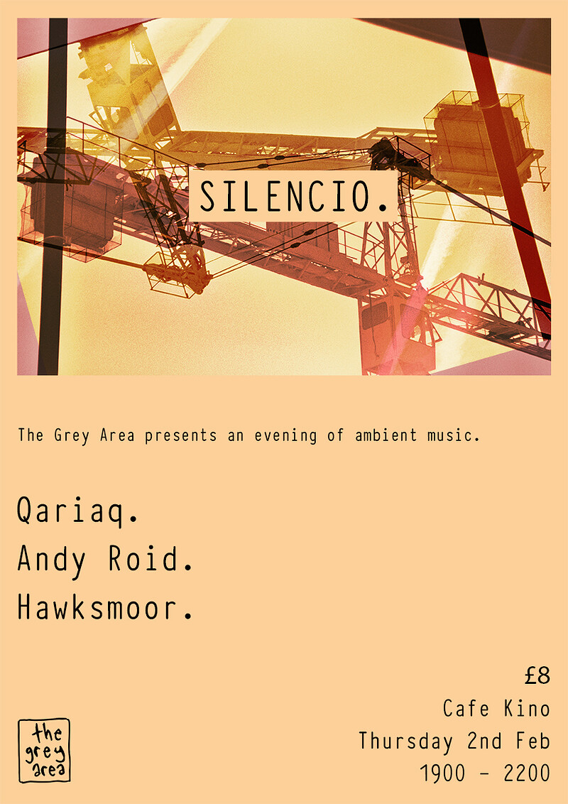 Silencio. An evening of ambient music at Cafe Kino