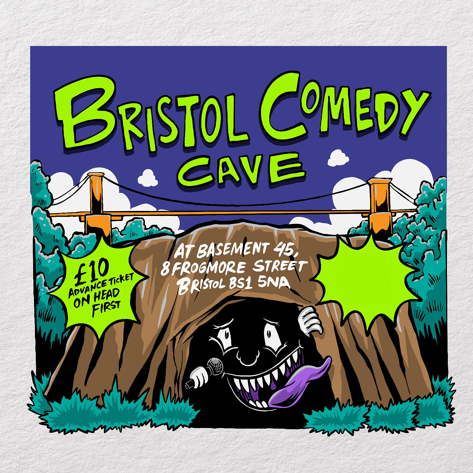 Bristol Comedy Cave at Basement 45