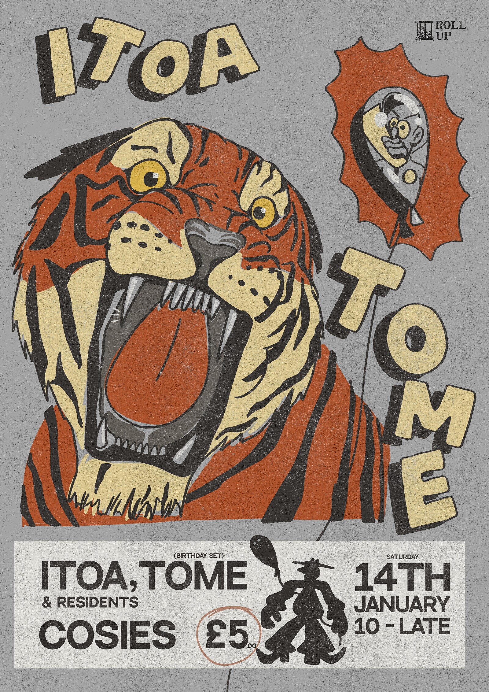ROLL UP // ITOA + TOME at Cosies