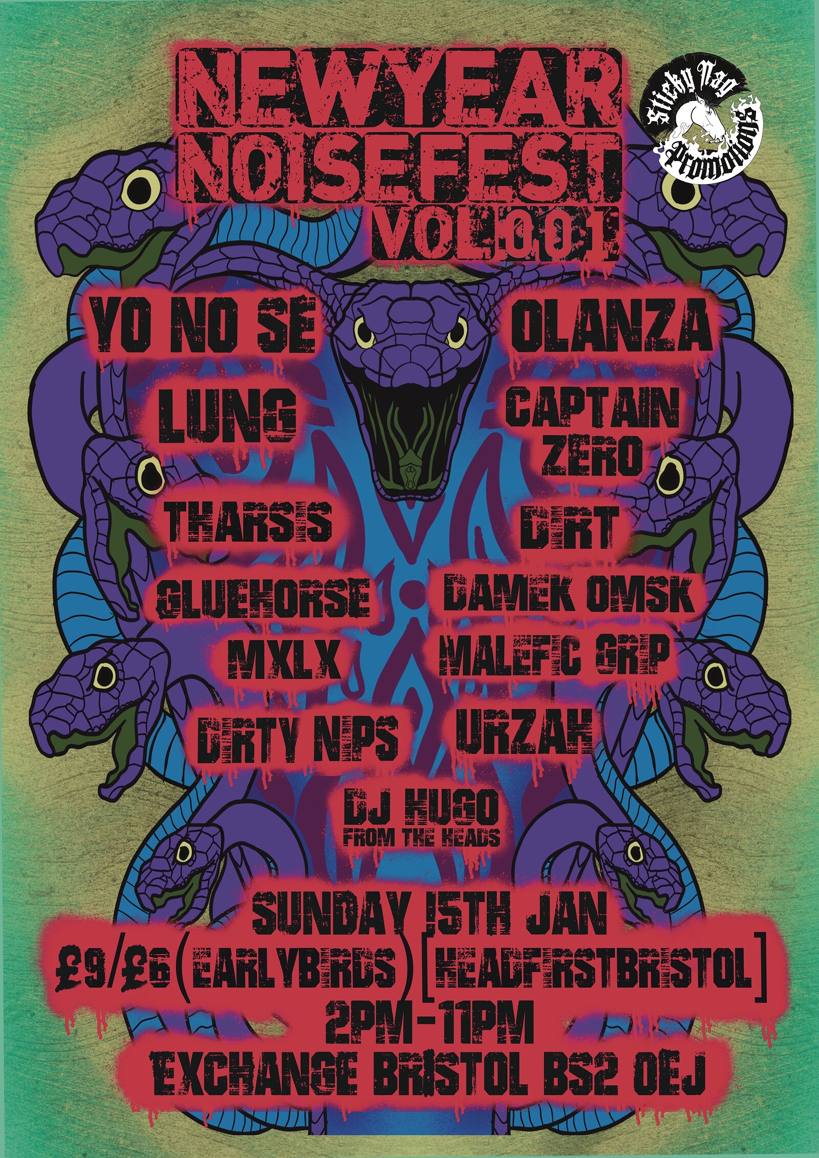 New Year NoiseFest at Exchange