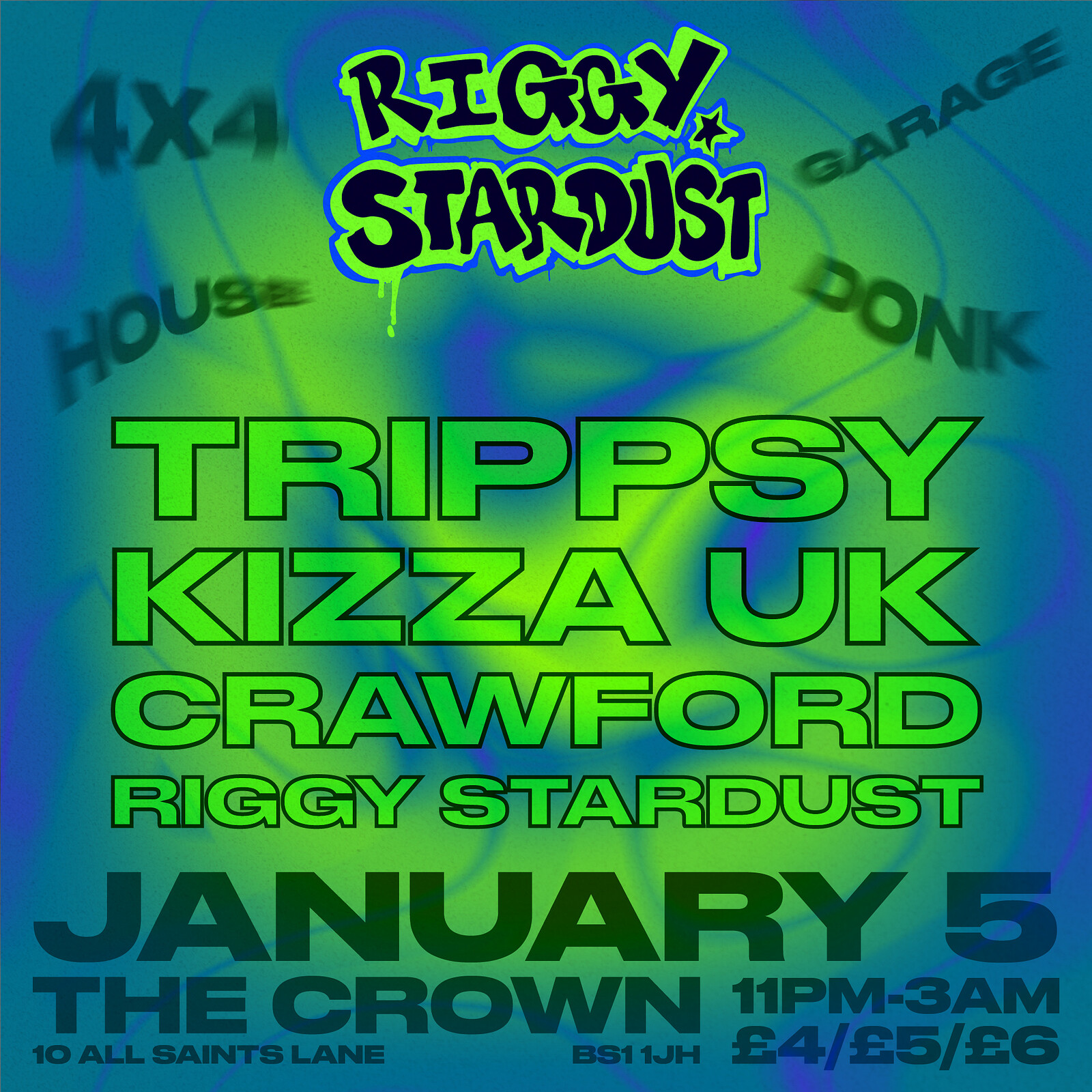 Riggy Stardust 4 at The Crown