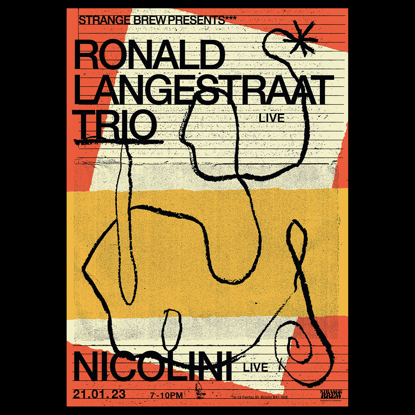 Ronald Langestraat Trio at Strange Brew
