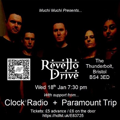 REVELLO DRIVE // Clock Radio // The Paramount Trip at The Thunderbolt