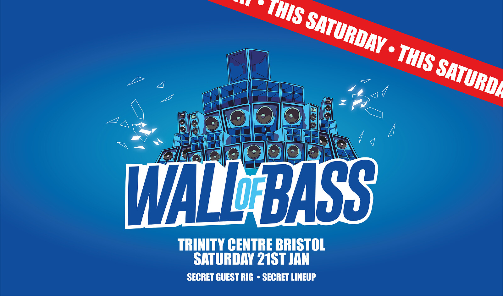 Wall of Bass Bristol 2023 Trinity Centre tickets — £8.60 The Trinity Centre, Bristol