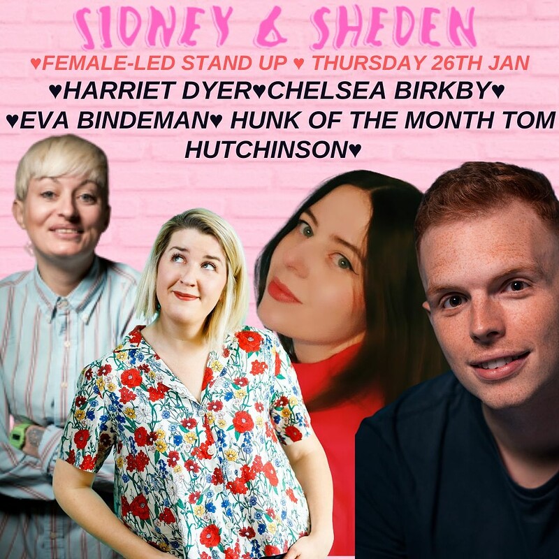 Sheden Comedy at Sidney & Eden