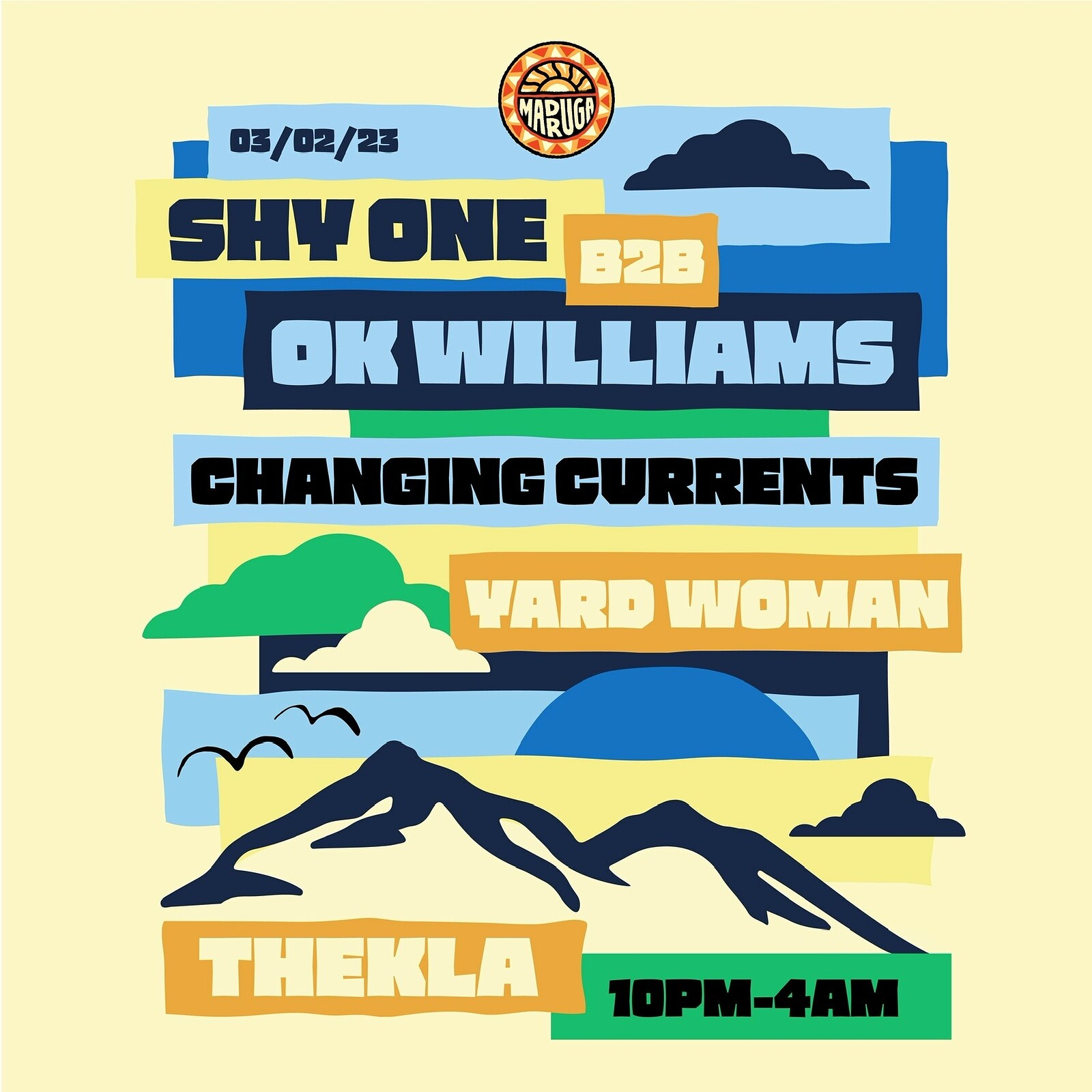 Madruga presents Shy One B2B OK Williams + more at Thekla