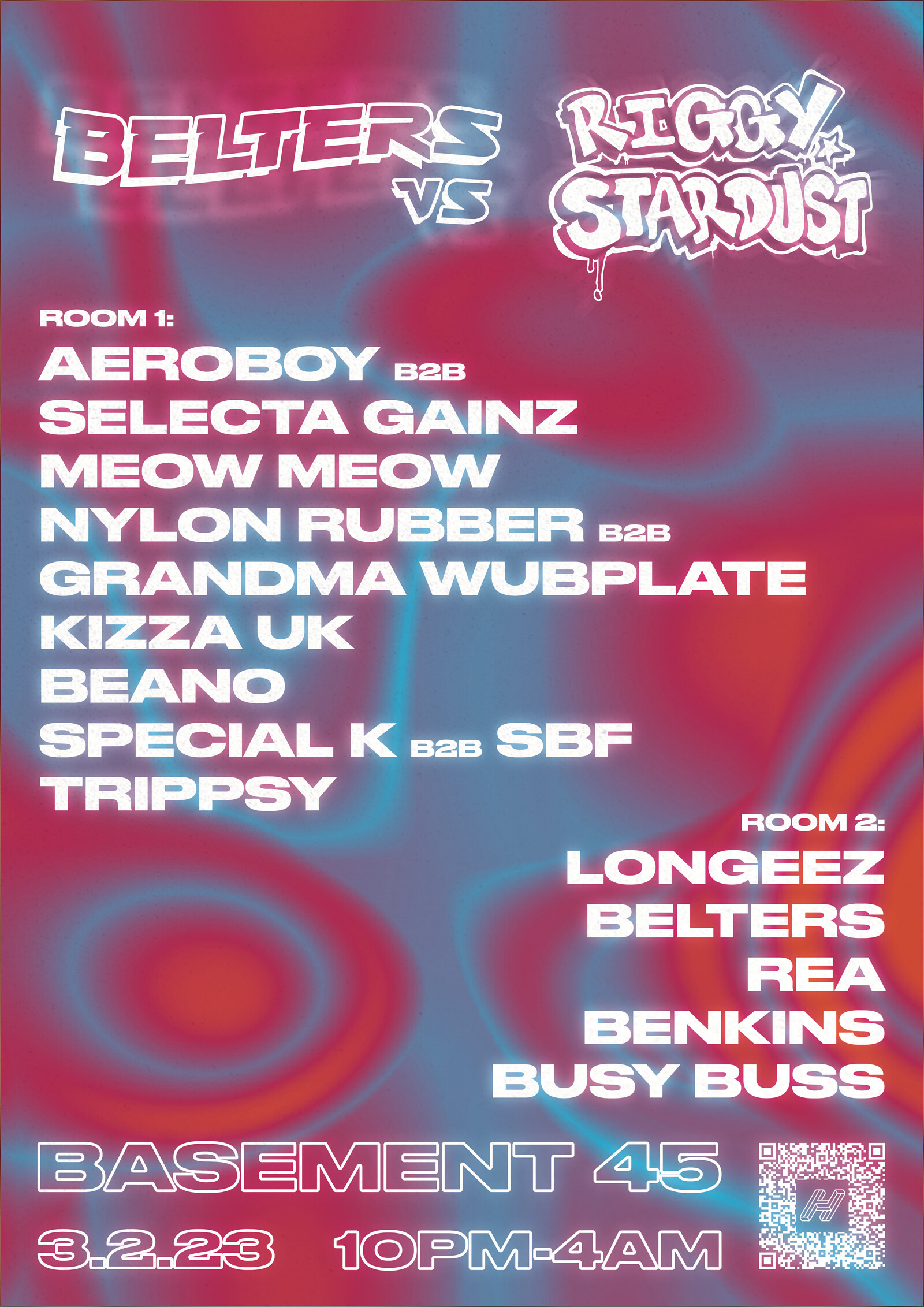 Belters vs Riggy Stardust at Basement 45