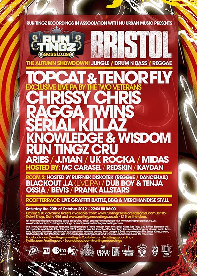 Run Tingz Sessions"bristol" at Blue Mountain