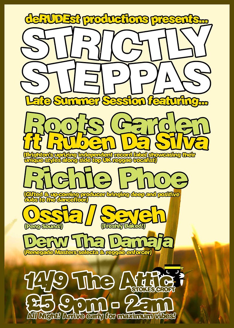 Strictly Steppas at The Attic Bar,