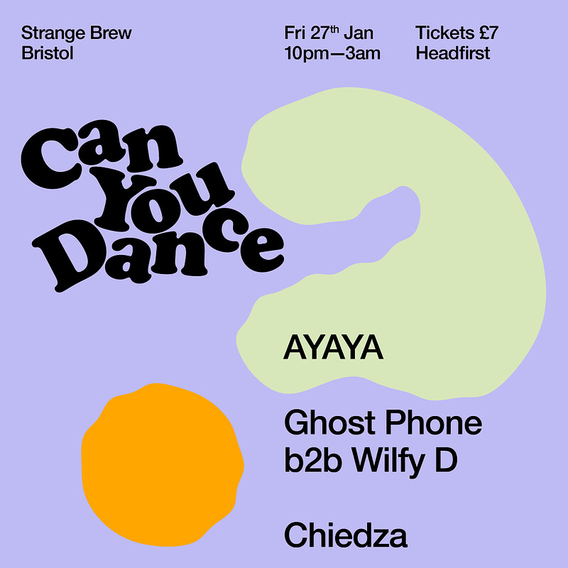 Can You Dance? w/ AYAYA, Ghost Phone & Guests at Strange Brew