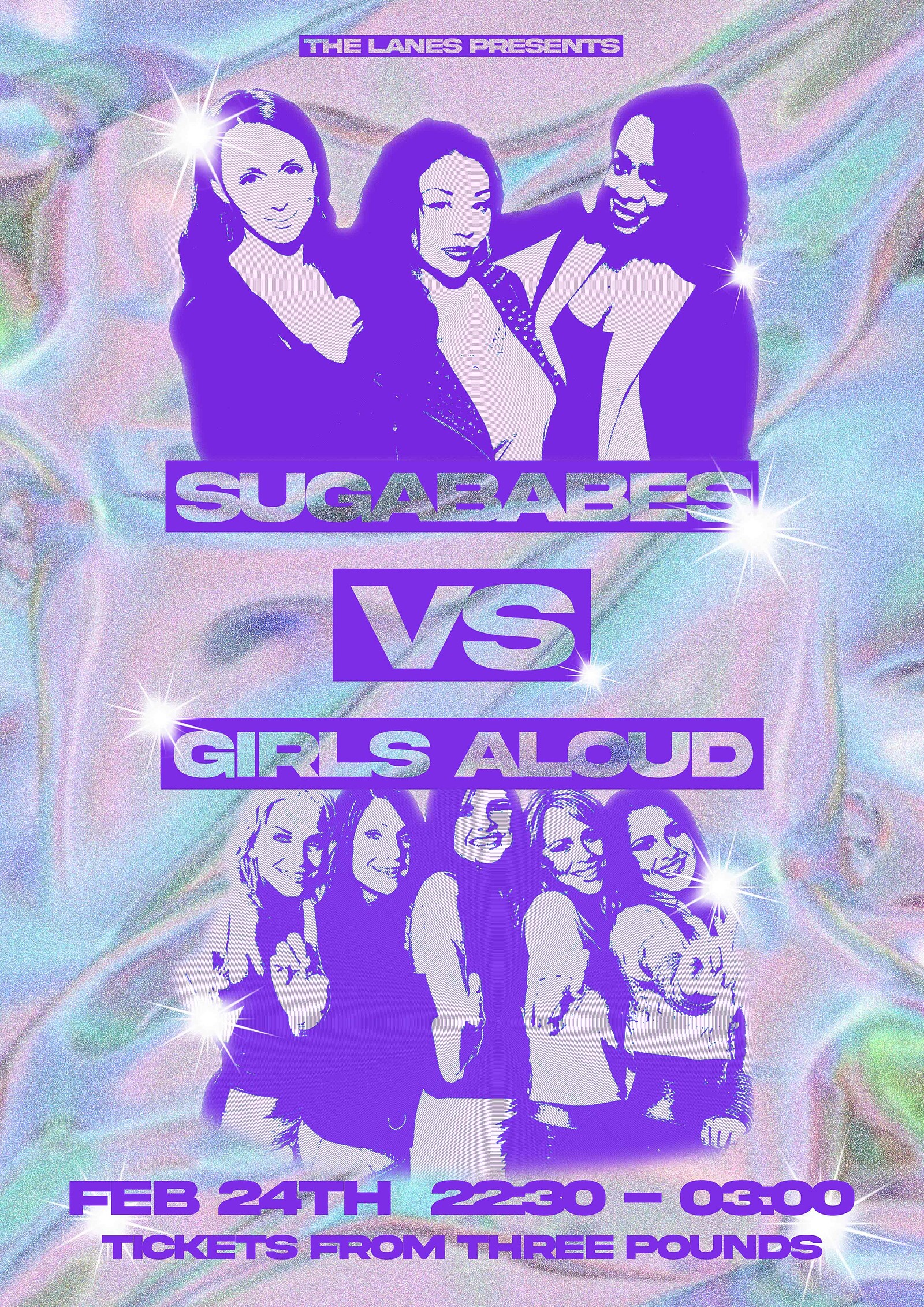 Sugababes vs Girls Aloud at The Lanes