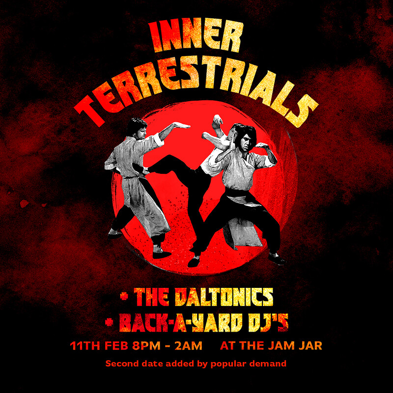 Inner Terrestials + The Daltonics + Back-A-Yard at The Jam Jar