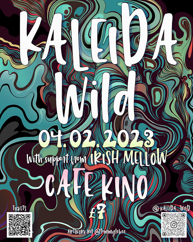 Kaleida Wild, Lounge at Cafe Kino