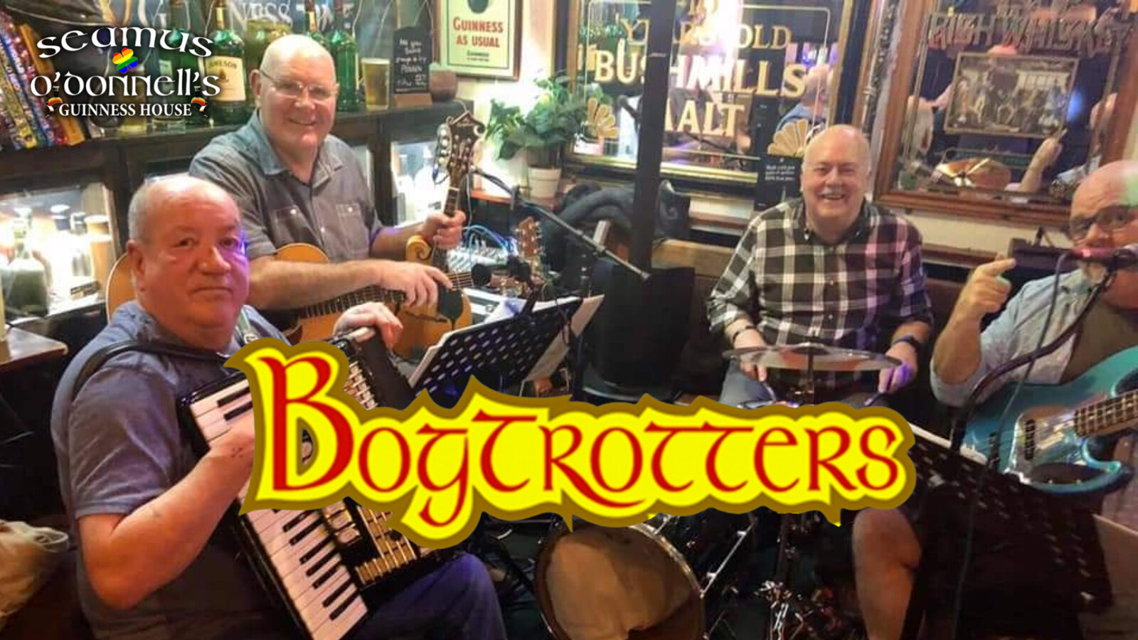 Seamus O'Donnell's Presents - The Bogtrotters at Seamus O'Donnell's