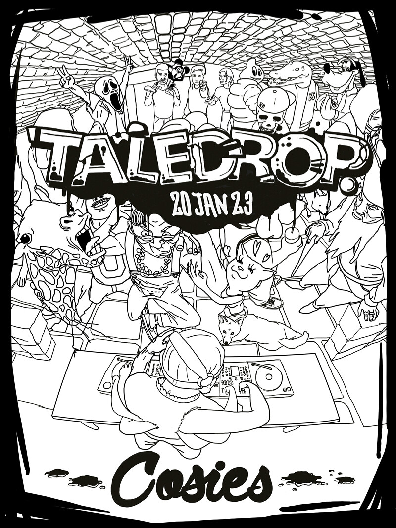 TALEDROP // We tell stories at Cosies