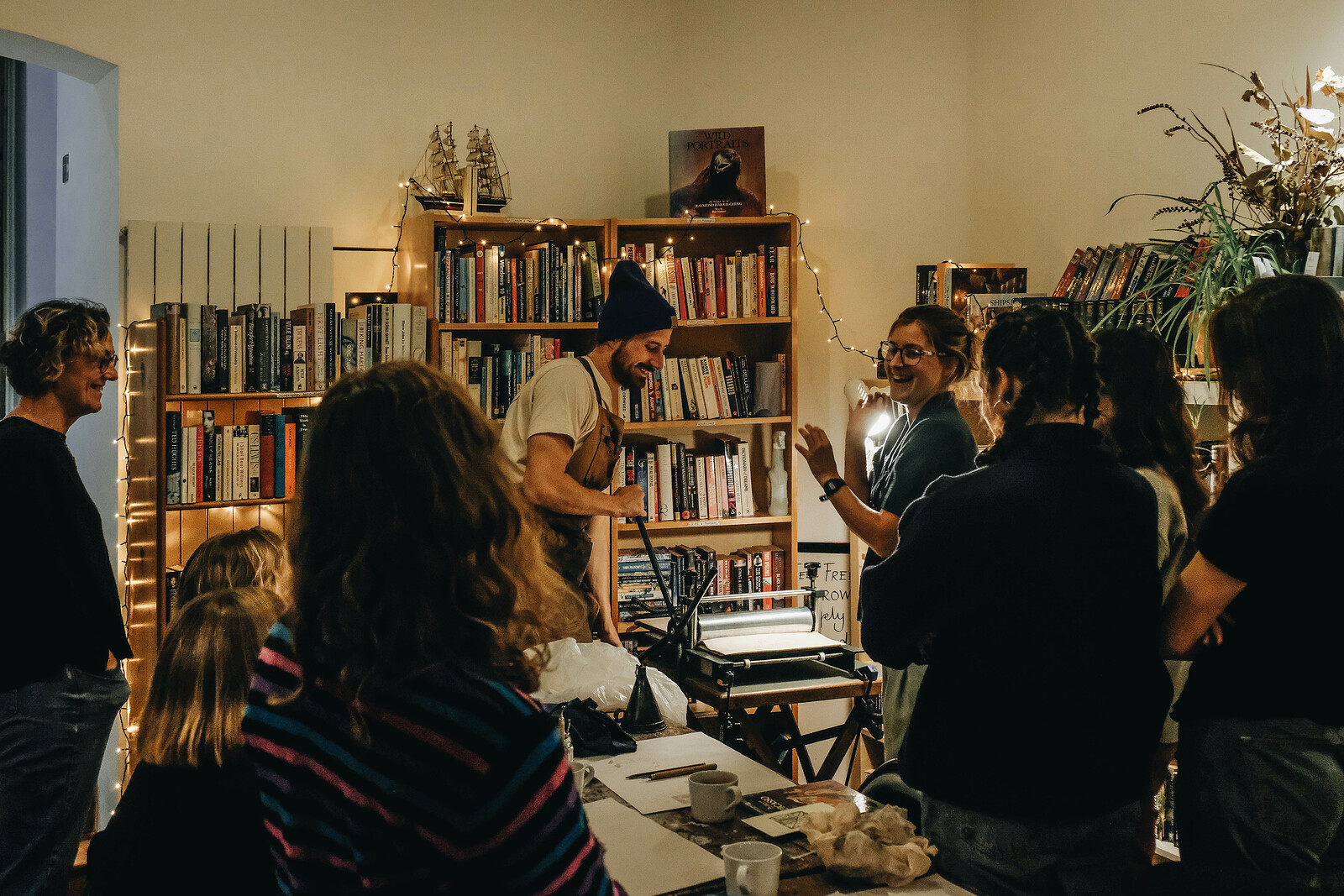 Drypoint Printmaking at the Bookshop at Clifton Community Bookshop
