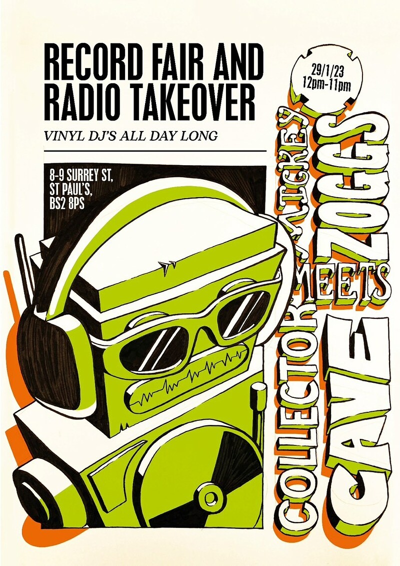 Collector Cave Record Fair All Dayer at Mickey Zoggs