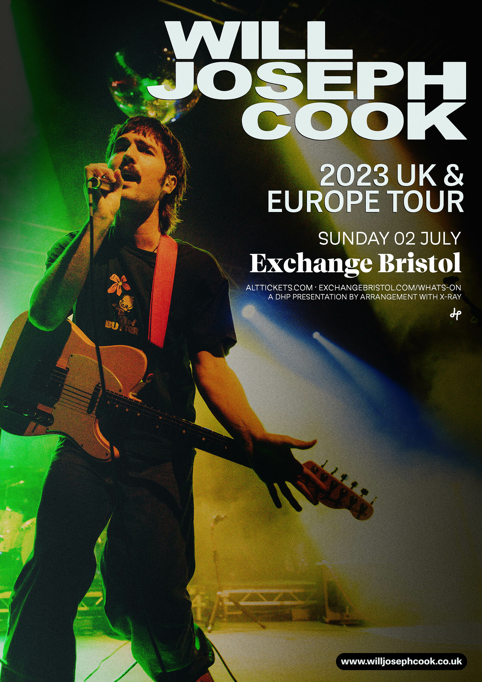 Will Joseph Cook at Exchange
