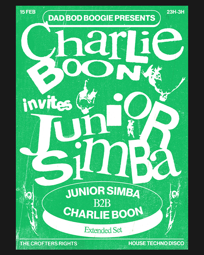 Dad Bod Boogie: Charlie Boon Invites Junior Simba at Crofters Rights