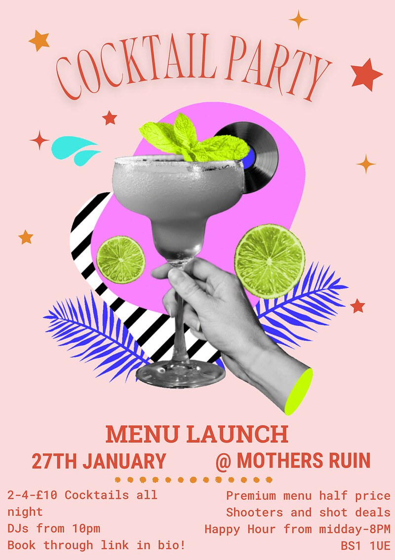 Mother's Ruin Cocktail Night at The Mothers Ruin