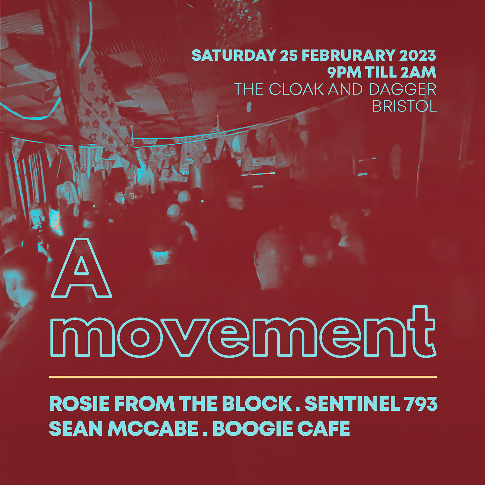 A Movement with Rosie From The Block at The Cloak and Dagger