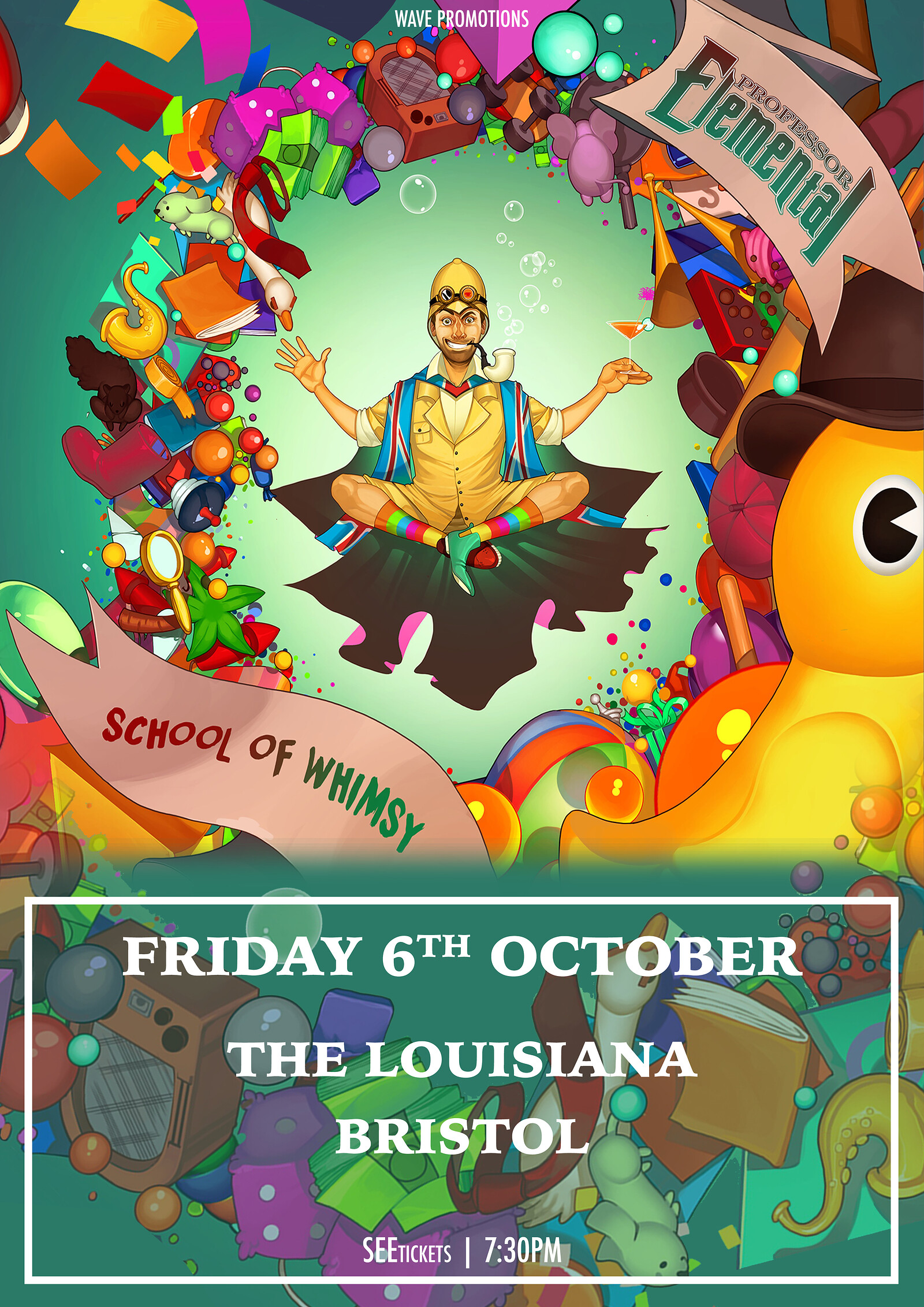 Professor Elemental at The Louisiana