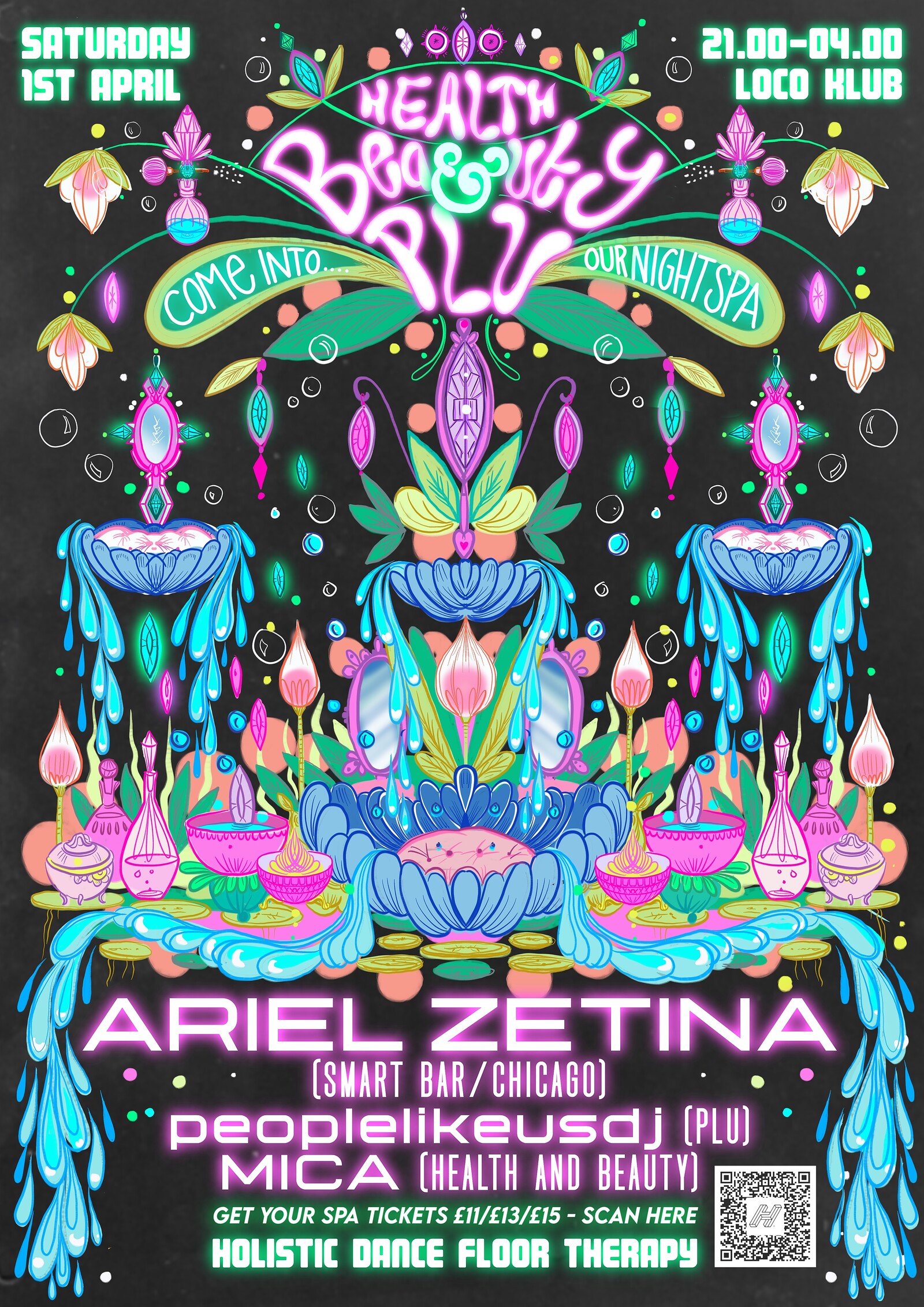 PLU x H&B with Ariel Zetina at Loco Klub