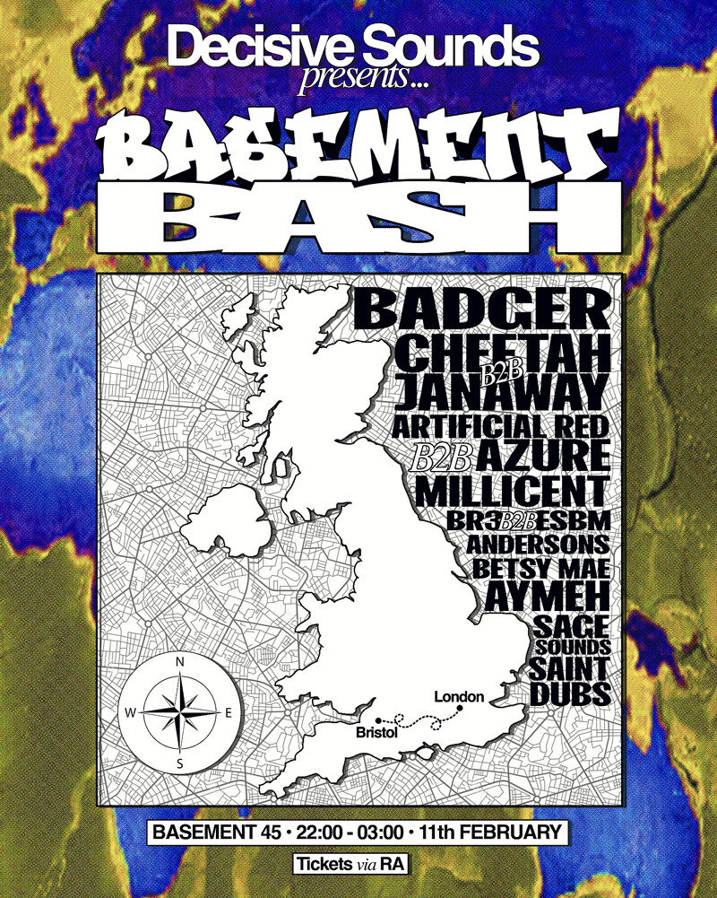 Decisive Sounds presents... Basement Bash at Basement 45