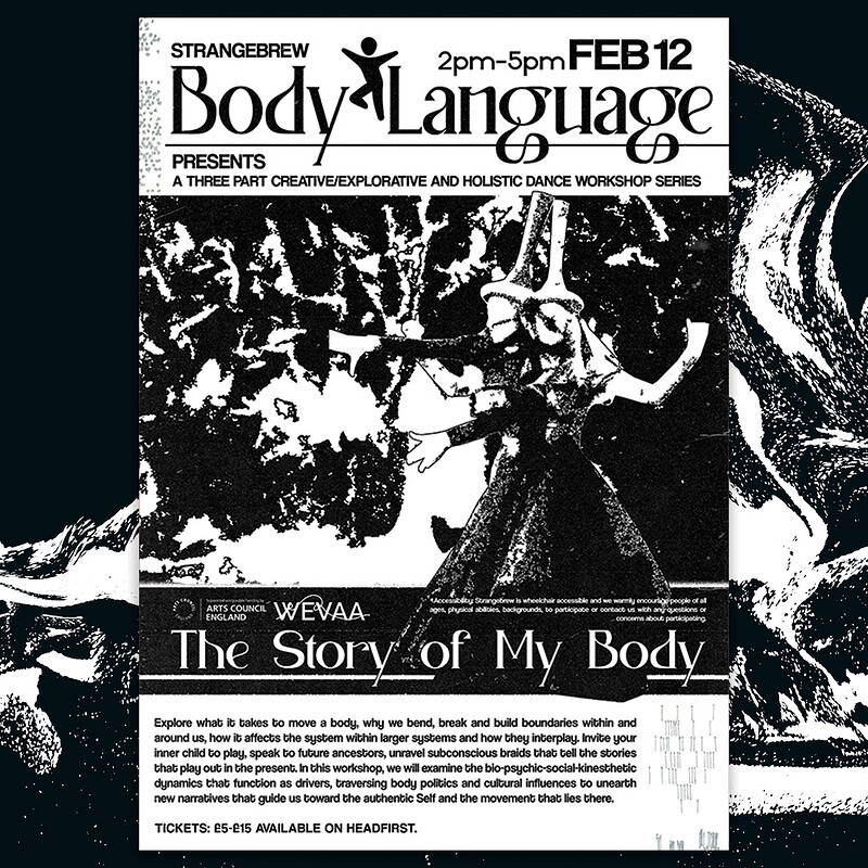 The Story of My Body - Dance Workshop at Strange Brew