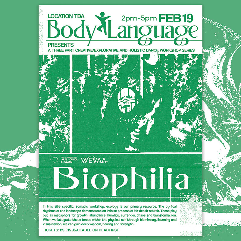 Biophilia - Dance Workshop at Snuff Mills