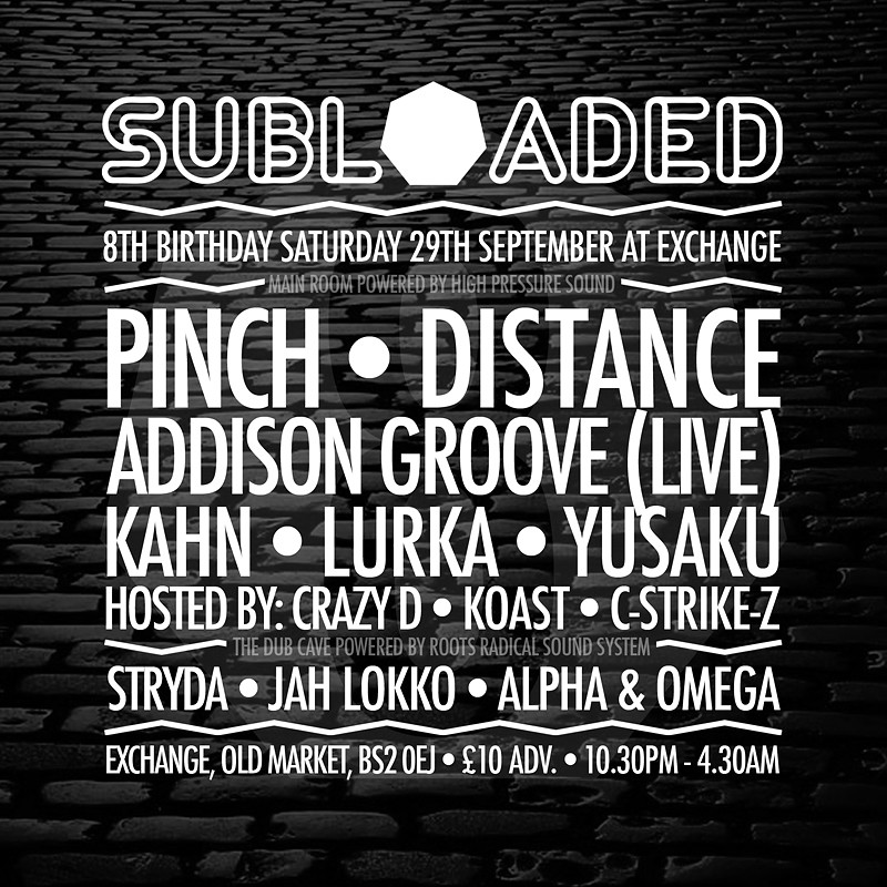 Subloaded 8th Birthday at Exchange