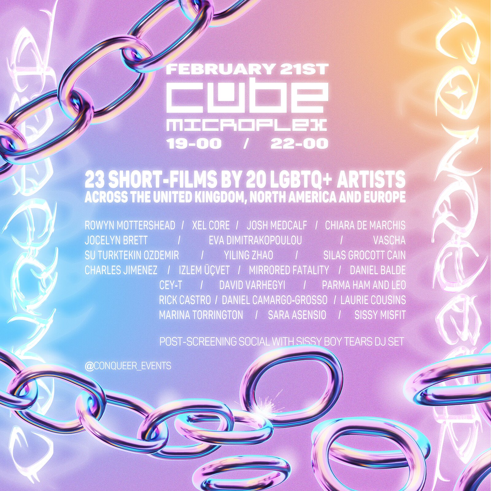 CONQUEER: SHORTS at The Cube