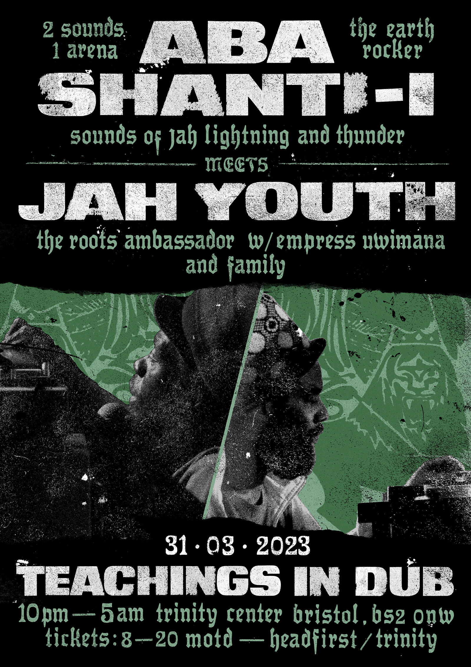 Aba Shanti-I meets Jah Youth at The Trinity Centre