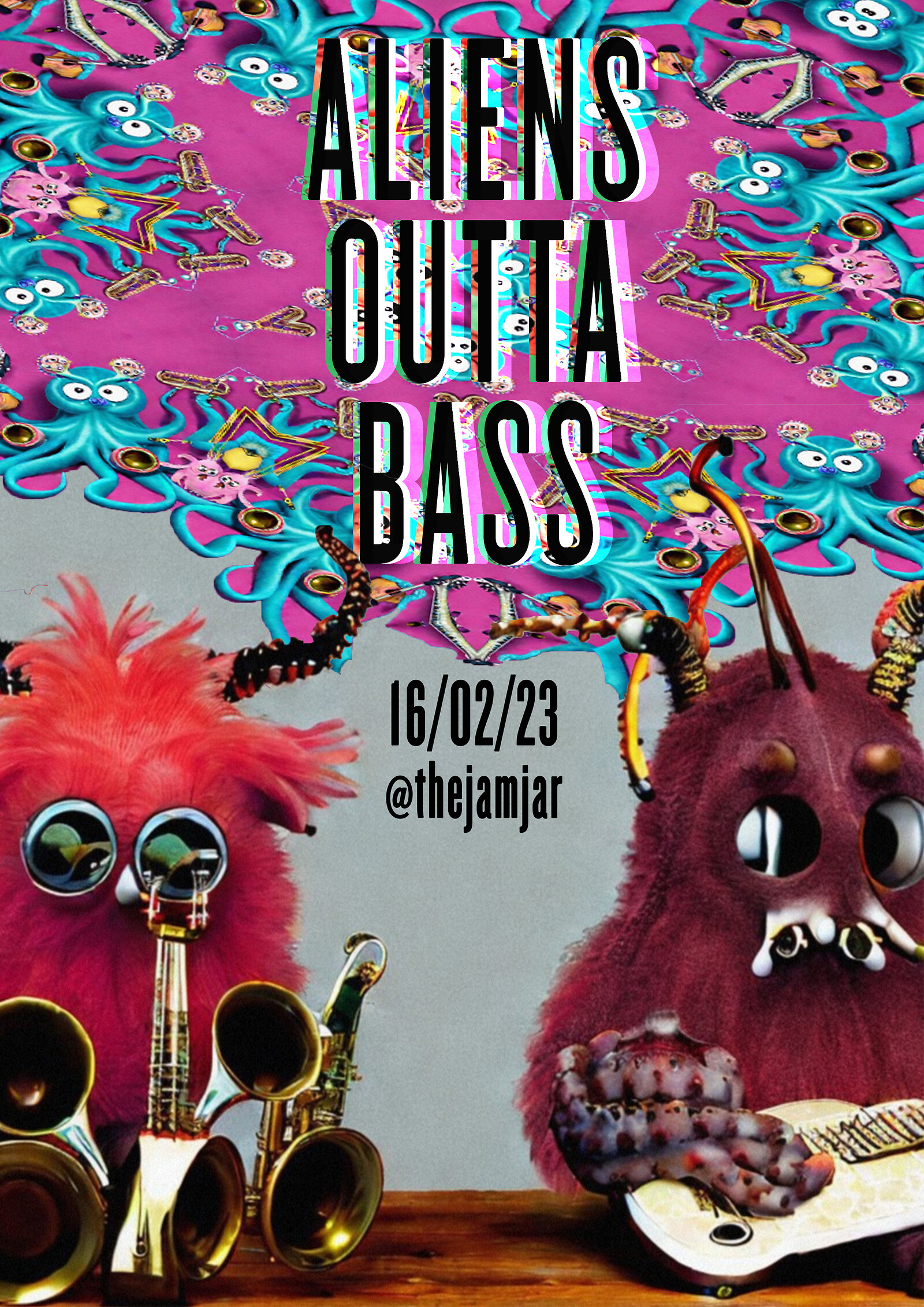 Aliens Outta Bass presents, The First Landing at The Jam Jar