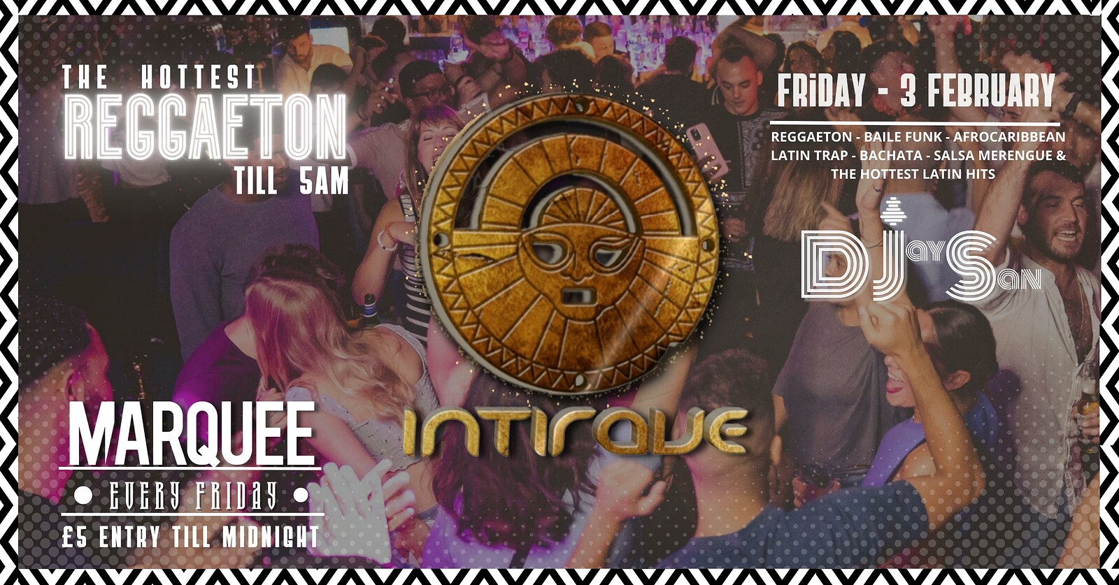 Intirave Bristol | The Hottest Reggaeton at Marquee