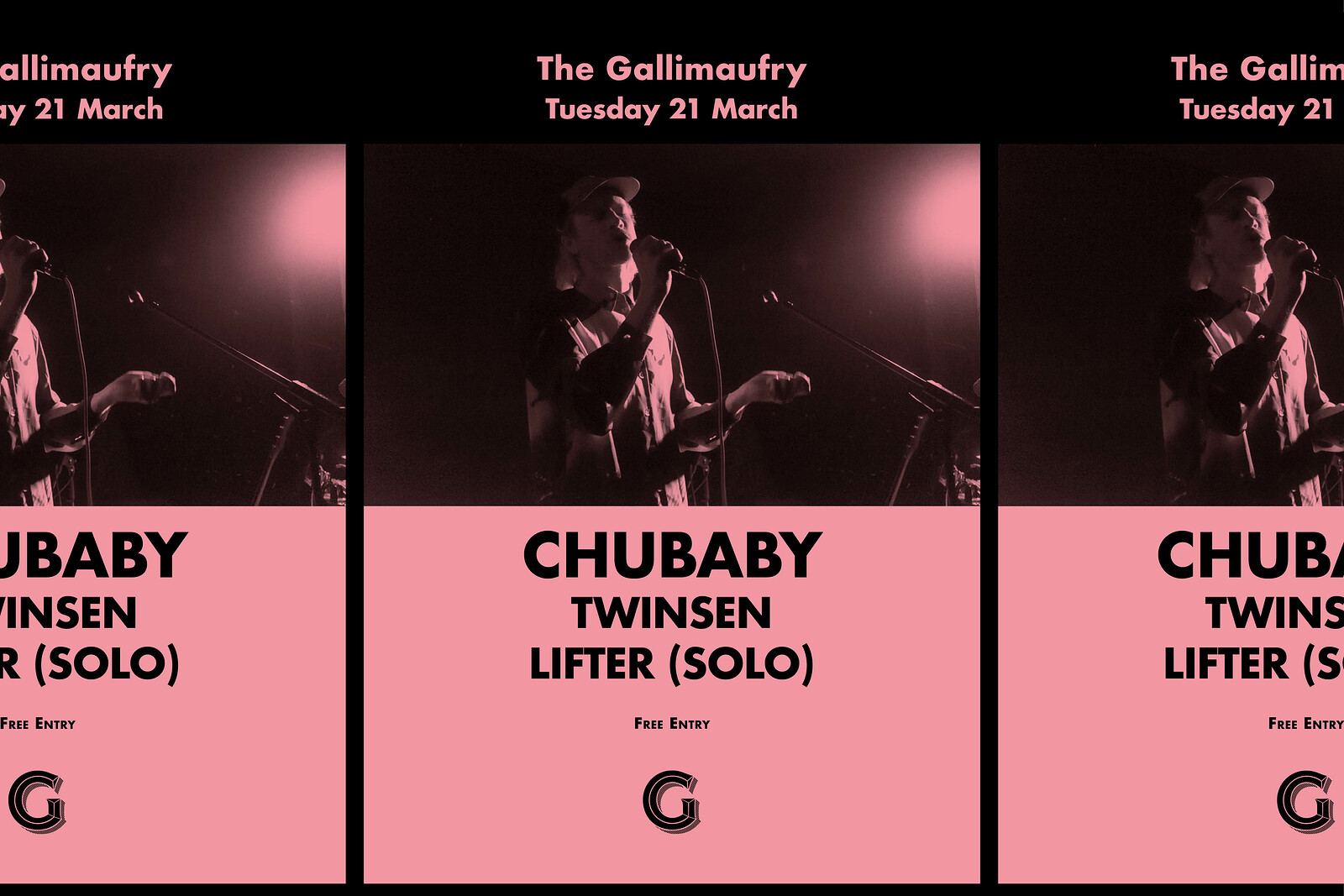 Chubaby + Twinsen + Lifter at The Gallimaufry