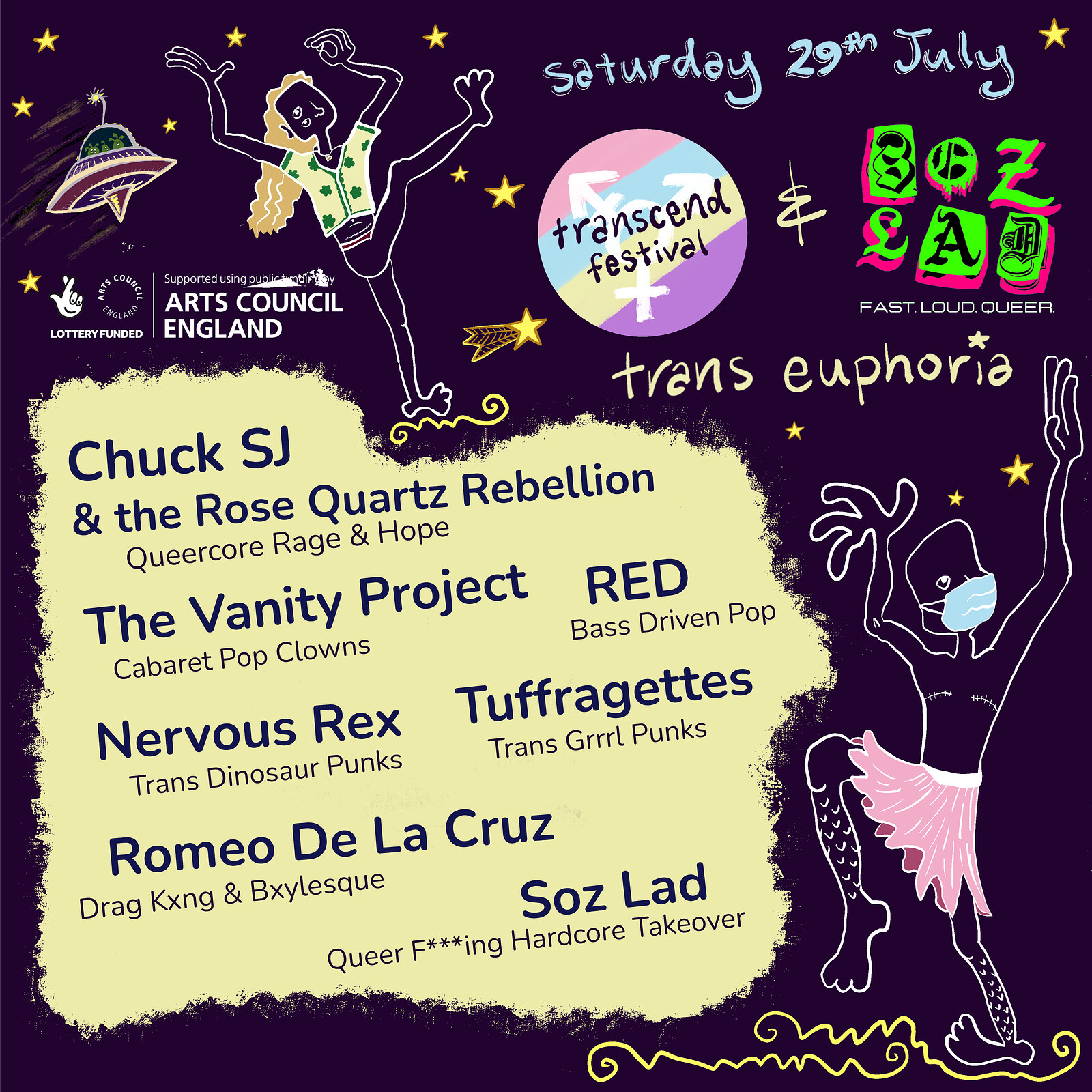 TRANS EUPHORIA with Transcend Fest & Soz Lad at Lost Horizon