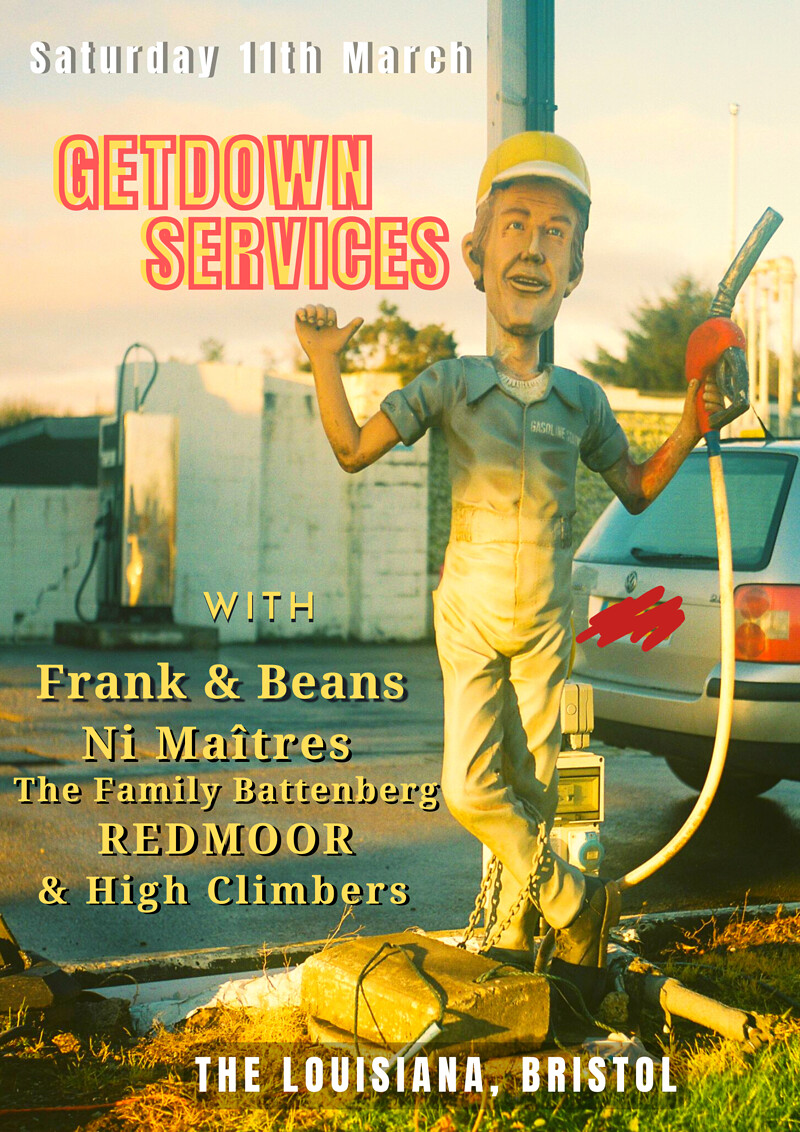 GETDOWN SERVICES + 4 guest bands / TWO FLOOR EVENT at The Louisiana