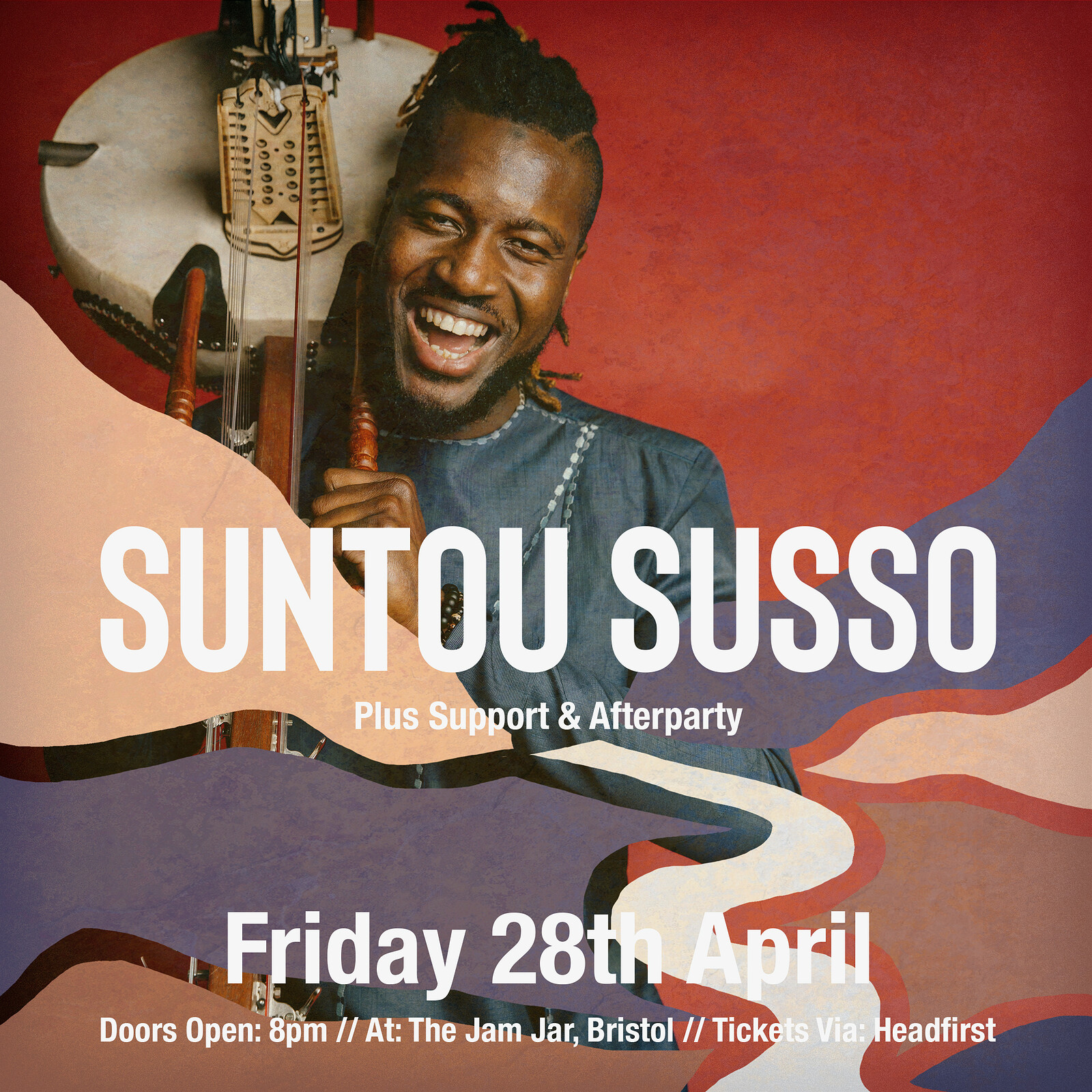 Suntou Susso + Ben Cipolla & afterparty at The Jam Jar