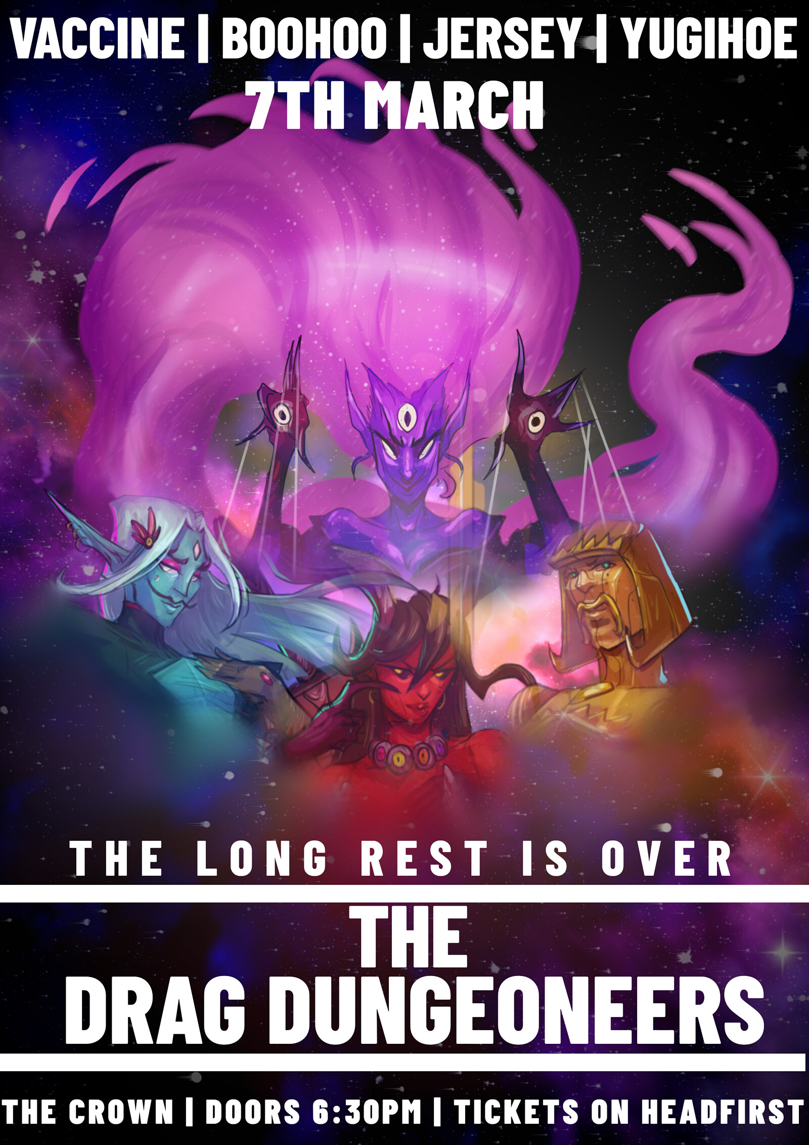 The Drag Dungeoneers: The Long Rest Is Over at The Crown
